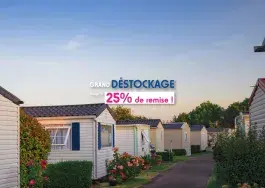 Grand déstockage de mobil home chez Siblu