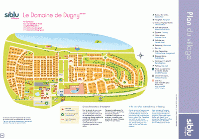 plan du village 