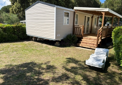 A saisir Mobilhome 3 chambres comme neuf sur emplacement