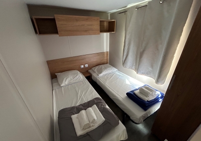 A saisir Mobilhome 3 chambres comme neuf sur emplacement