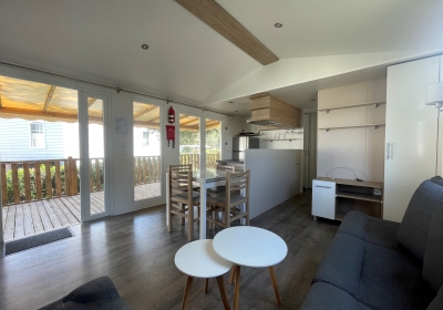 MOBILHOME 3 CHAMBRES SUR EMPLACEMENT