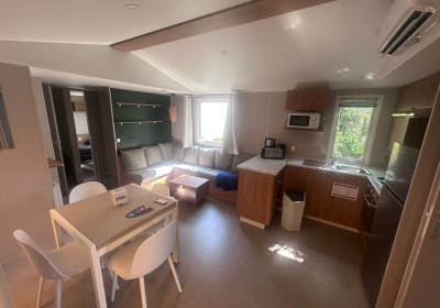 MOBILHOME 3 CHAMBRES SUR EMPLACEMENT