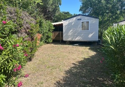 MOBILHOME 3 CHAMBRES SUR EMPLACEMENT