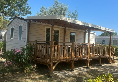 Mobilhome IRM Eleganzia 2024 sur emplacement