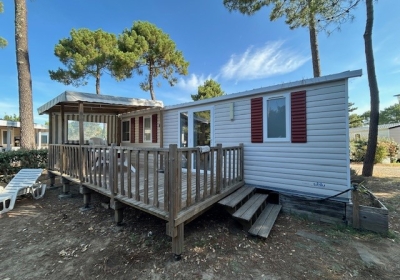 MOBIL HOME AVEC TERRASSE
