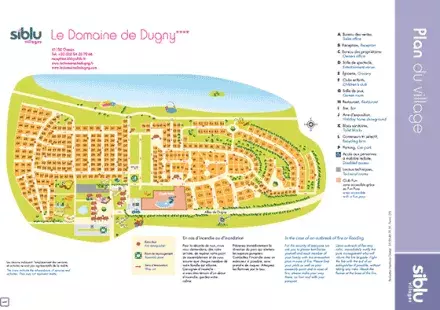 plan du village