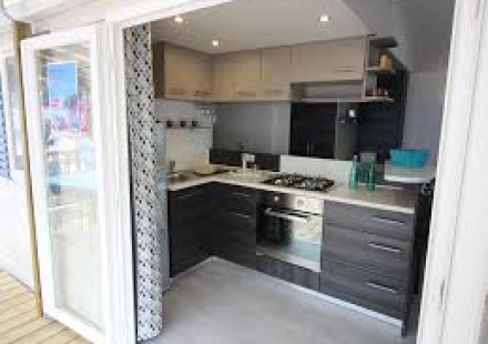 cuisine ouverte sur la terrasse