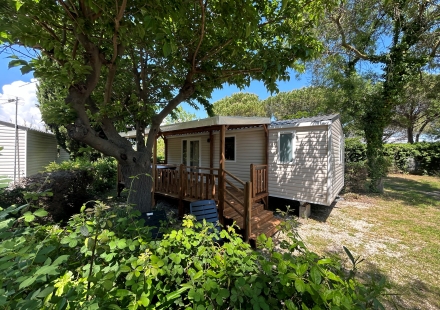 Mobilhome IRM Eleganzia 2024 sur emplacement