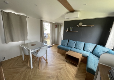 Mobilhome IRM Eleganzia 2021 2 chambres sur emplacement