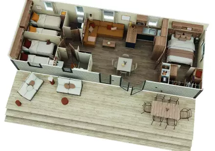 Plan du mobilhome