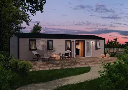 Mobil home luxueux