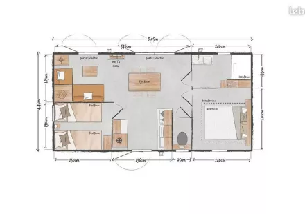 Plan du mobilhome