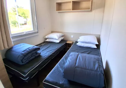 Mobil home 2 chambres IRM Eleganzia 2020 sur emplacement