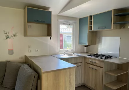 Mobil home d'occasion 40 m2 3 chambres 2 salles de bain