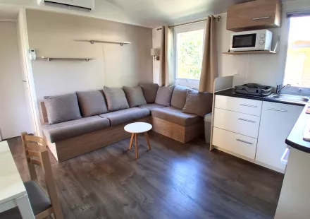 Mobil home 2 chambres IRM Eleganzia 2020 sur emplacement