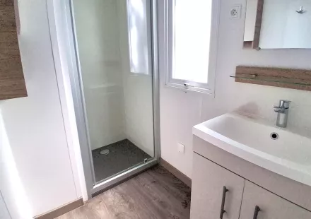 Mobil home 2 chambres IRM Eleganzia 2020 sur emplacement