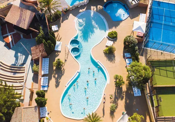Piscine au mar Estang